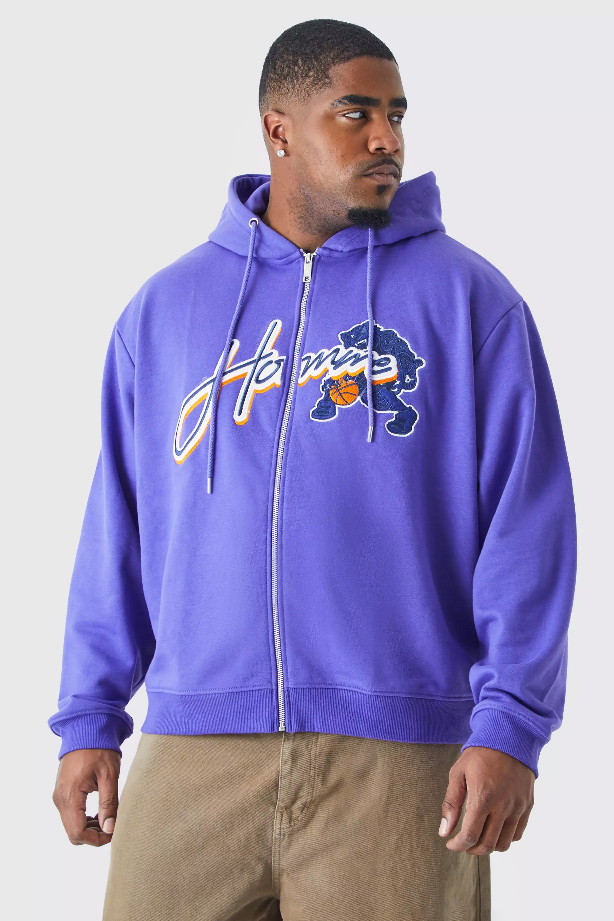 Washed on sale purple hoodie